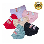 Premium Modal Hipster Panties for Women (Pack of 6) – Ultra-Soft, Seamless & Breathable Imported Comfort