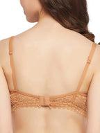 Lace Bralette – Unlined Non-Padded Bra for Natural Support - Net Bra