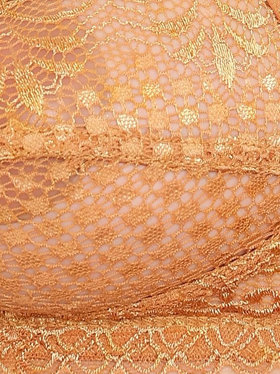 Lace Bralette – Unlined Non-Padded Bra for Natural Support - Net Bra