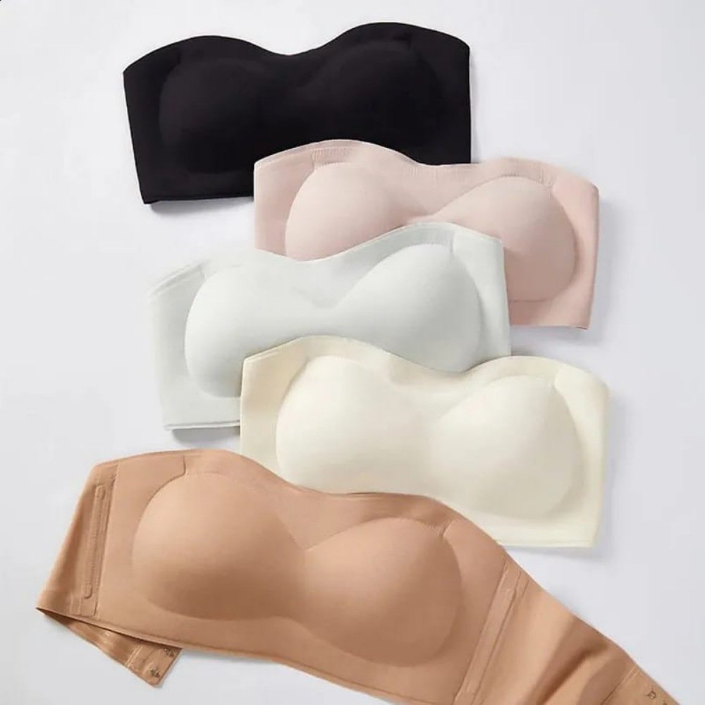 Comfy Curve Anti-Slip Seamless Strapless Bra