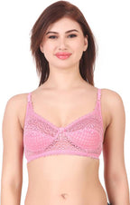 Lace Bralette – Unlined Non-Padded Bra for Natural Support - Net Bra